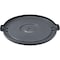 Global Industrial Flat Lid, Gray, Plastic 240463GY - alternate 2